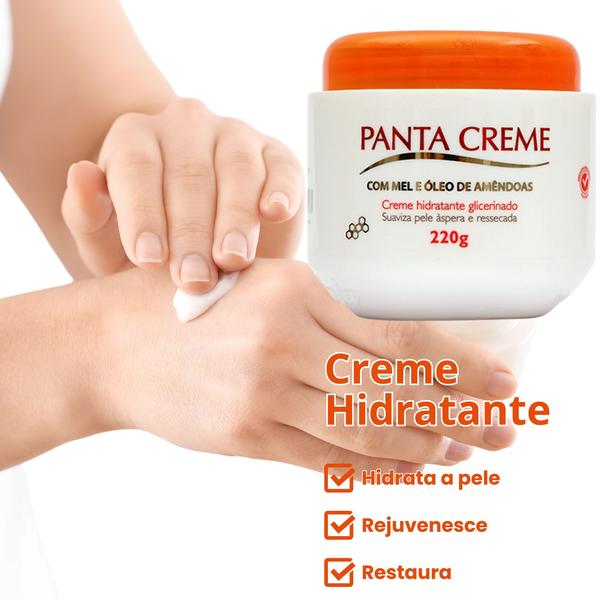 Imagem de Kit Panta Creme Hidratante Pele Macia e Bem Hidratada - 12 Unidades