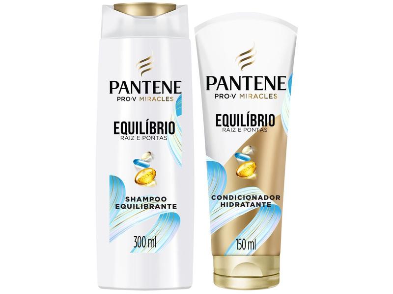 Kit Pantene Pro-V EquilĂbrio Shampoo Equilibrante - 300ml + Condicionador Hidratante 150ml Kit Pantene Pro-V EquilĂbrio Shampoo Equilibrante - 300ml + Condicionador Hidratante 150ml