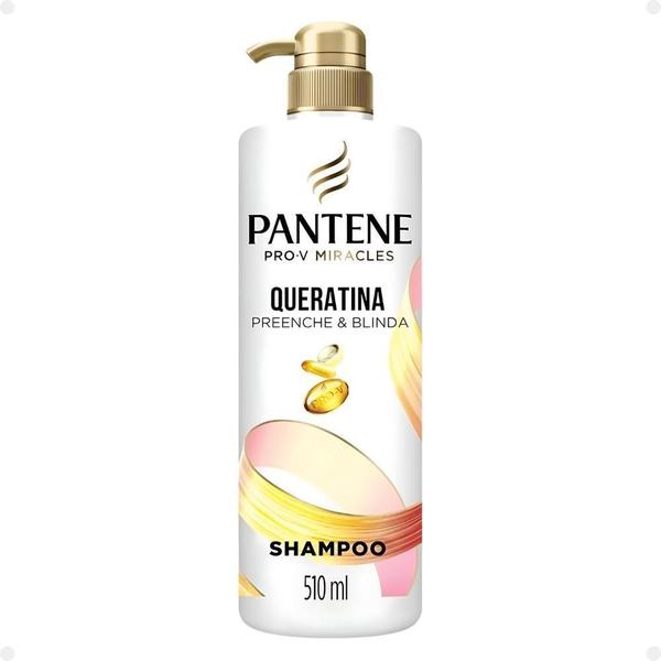 Imagem de Kit Pantene Queratina: Shampoo, Condicionador, Spray E Óleo