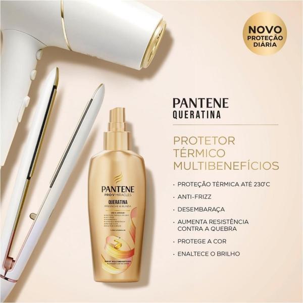 Imagem de Kit Pantene Spray Queratina Miracles Condicionador Shampoo