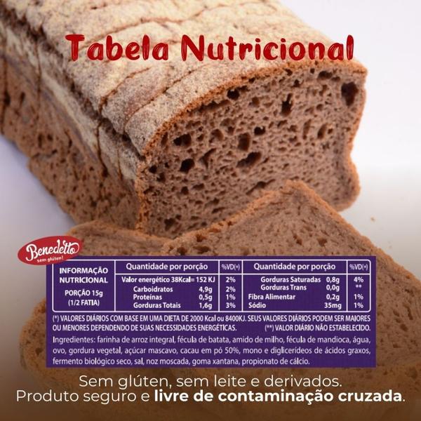 Kit Pão sem Glúten Benedetto Variados - 4 Unidades 2 Forma - 1 Australiano - 1 Multigrãos Imagem de Kit Pão sem Glúten Benedetto Variados - 4 Unidades 2 Forma - 1 Australiano - 1 Multigrãos