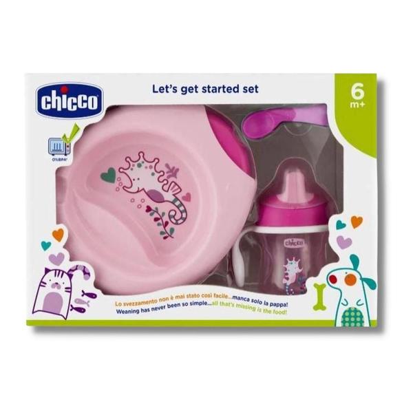 Imagem de Kit papa 6m+ menina - chicco