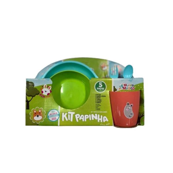 Imagem de Kit Papinha Baby 9397 Hipopótamo - Xplast