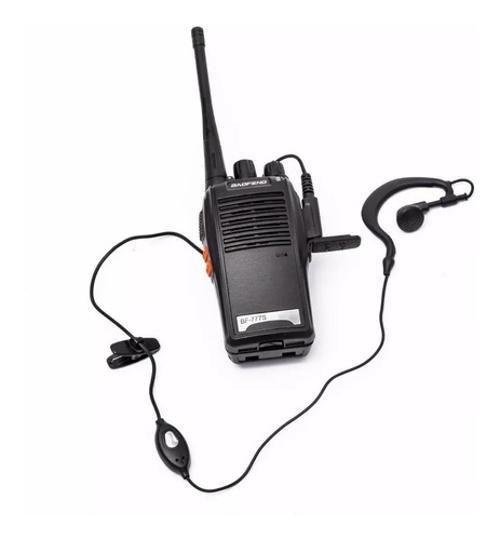 Imagem de Kit Par 2 Radio Baofeng 777s Walk Talk 16 Canais - Preto