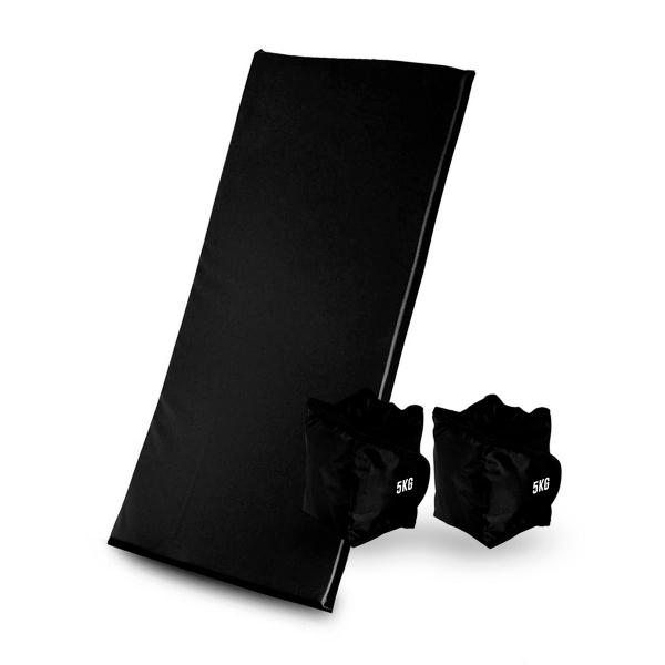 Kit Par de Tornozeleiras de Peso 5Kg Caneleiras de Peso com Colchonete de Espuma Treino Funcional Academia Em Casa Fitness - Diamond Fit Imagem de Kit Par de Tornozeleiras de Peso 5Kg Caneleiras de Peso com Colchonete de Espuma Treino Funcional Academia Em Casa Fitness