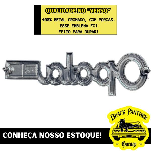 Imagem de Kit Par Emblema Standard Tampa Tanque Opala 75 76 77 78 79