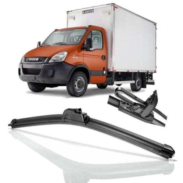 Imagem de Kit Par Palheta Limpador de Parabrisa Iveco Daily 2002 em Diante