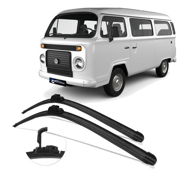 Imagem de Kit Par Palheta Limpador de Parabrisa Vw Kombi 1994 até 2016