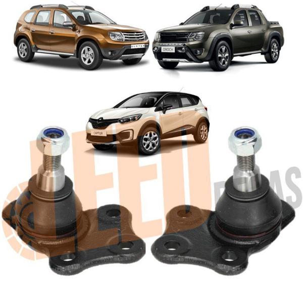 Imagem de Kit Par Pivô Duster Oroch Captur 2013 14 2015 2016 2017 2018