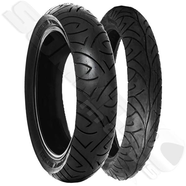 Imagem de Kit Par Pneu 100 80 17 + 140 70 17 Pirelli Sport Demon