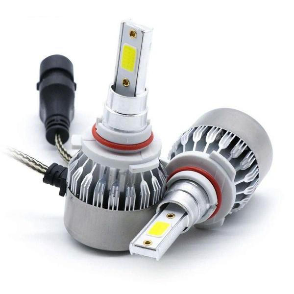 Imagem de Kit Par Super Led Lumens 6500K 12V 24V 9005 Farol Automotivo