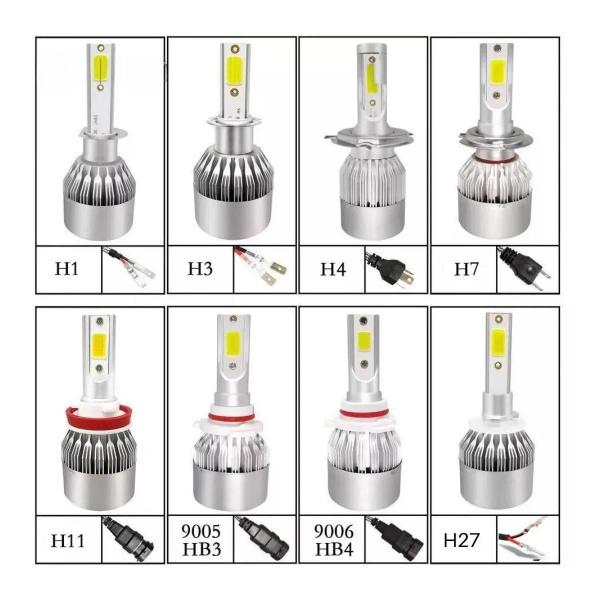 Imagem de Kit Par Super Led Lumens H1 A H11 9005/9006 Farol Automotivo