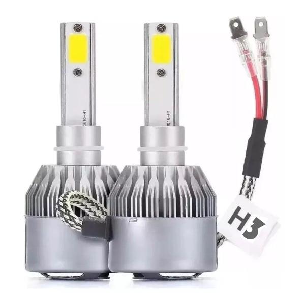 Imagem de Kit Par Super Led Lumens H1 a H11 9005/9006 Farol Automotivo