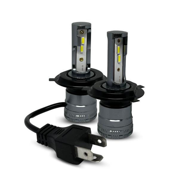 Imagem de Kit Par Super Led Mini Rayx Kangoo 00 À 08 Farol Alto Baixo Milha