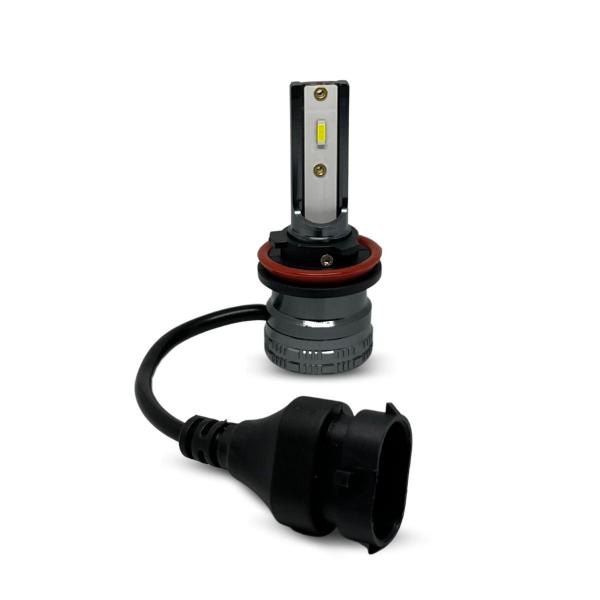 Imagem de Kit Par Super Led Mini Rayx Kicks 17 Á 22 Farol Milha Alto Baixo