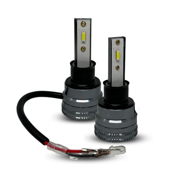 Imagem de Kit Par Super Led Mini Rayx Xsara 01 Á 04 Farol Alto Baixo Milha