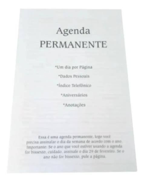 Imagem de Kit Para Agenda Permanente Miolo + Papel Holler 1.9mm 20 Un