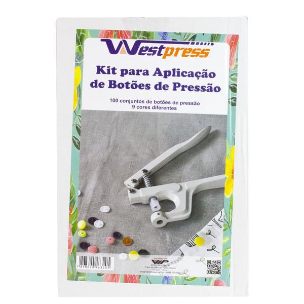 Imagem de Kit Para Aplicação de Botões de Pressão Westpress  9131
