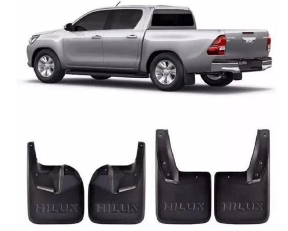 Imagem de Kit Para Barro Lameira Toyota Hilux 2016 Até 2022 - 4 Pçs