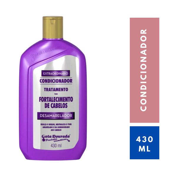 Imagem de Kit para cabelo shampoo cond. creme s/ enxague desamarelador extraordinario