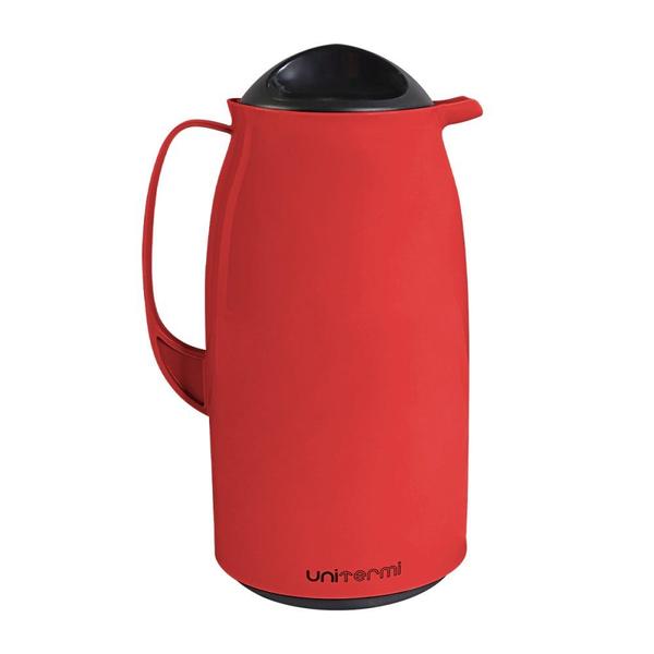 Imagem de Kit para Café Vermelho Completo Super Prático 6 Peças para Café com Açucareiro e Leiteira