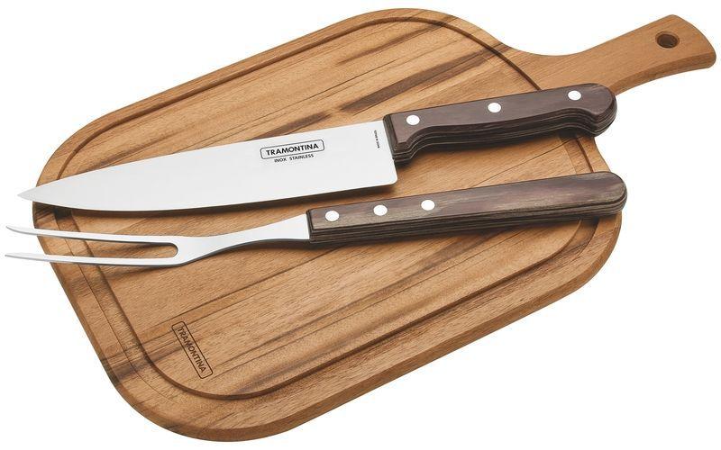 Imagem de Kit para churrasco 3 peças Polywood 21198/914