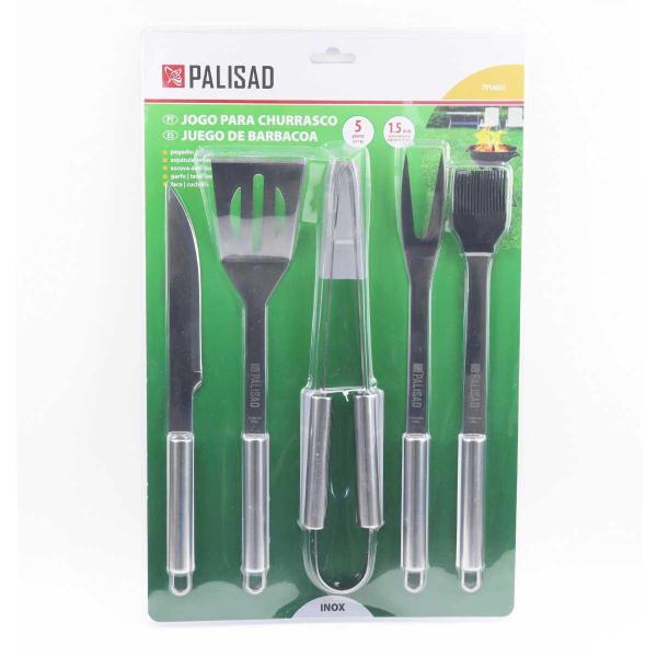 Imagem de Kit Para Churrasco 5 Peças - Palisad