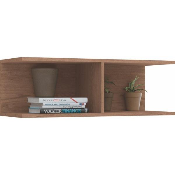 Imagem de Kit para Escritório com Mesa Complementar, 2 Nichos MDF, Módulo e Cômoda 4 Gavetas