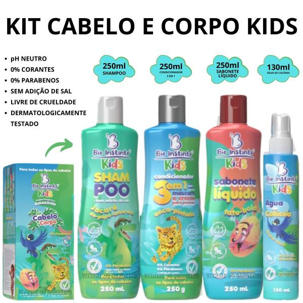 Imagem de Kit Para Higiene Infantil Kit Cabelo e Corpo Recém Nascido!!