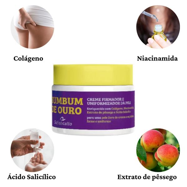 Imagem de Kit Para Manchas Espinha No Bumbum Clarear Firmar E Esfoliar