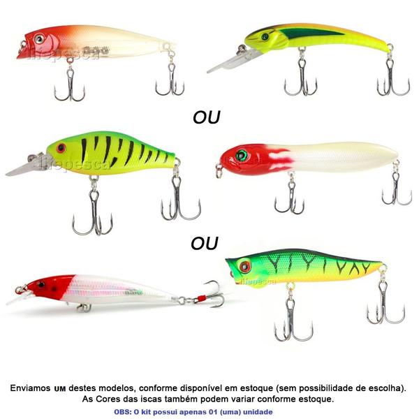 Imagem de Kit para Pesca Completo 1 Vara 1,20m + 1 Molinete + Acessórios (Ref. 30)