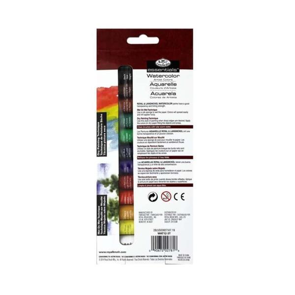 Imagem de Kit para Pintura Aquarela Royal C/14 Pçs