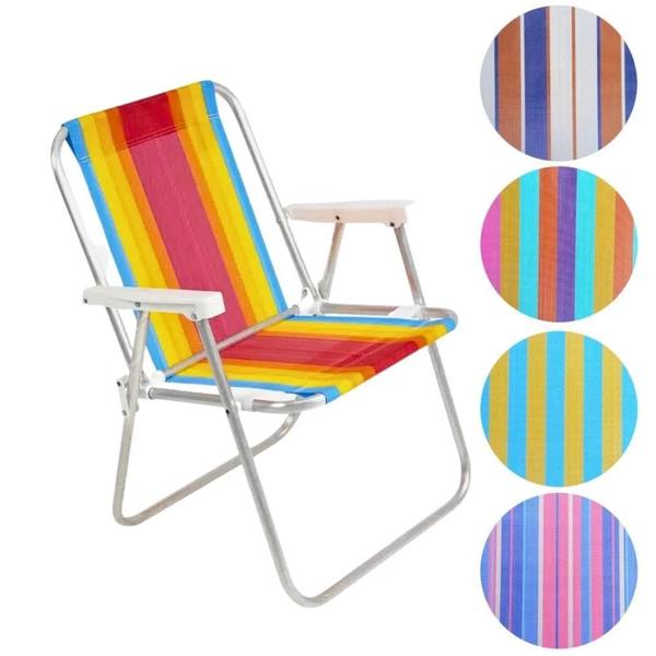 Imagem de Kit para Praia com Guarda-sol + Cooler + Saca Areia e Cadeira