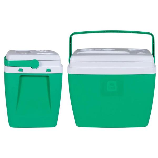 Imagem de Kit para Praia Ou Camping com Cooler Caixa Termica 36l + Duas Banquetas