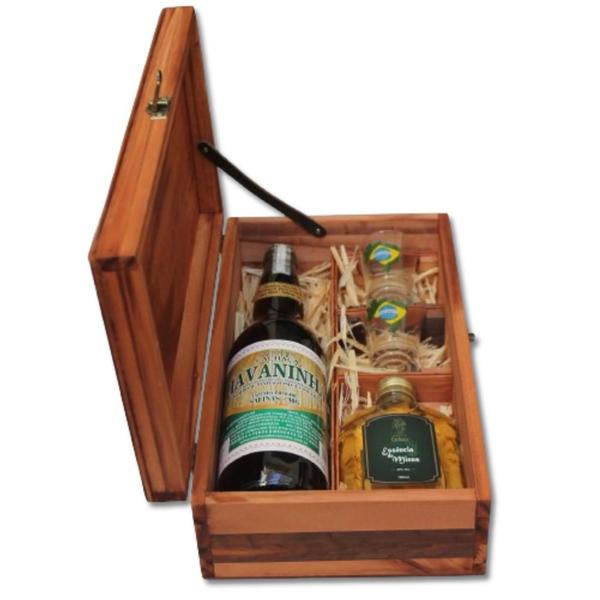 Imagem de Kit Para Presente Cachaça Havaninha + Essência De Minas