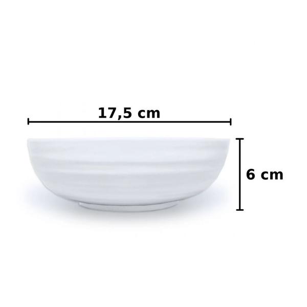 Imagem de Kit para Sopa Japonesa com Tigela 800 Ml + Tigela Oval Angular 500ml + Colher + Par de Hashi