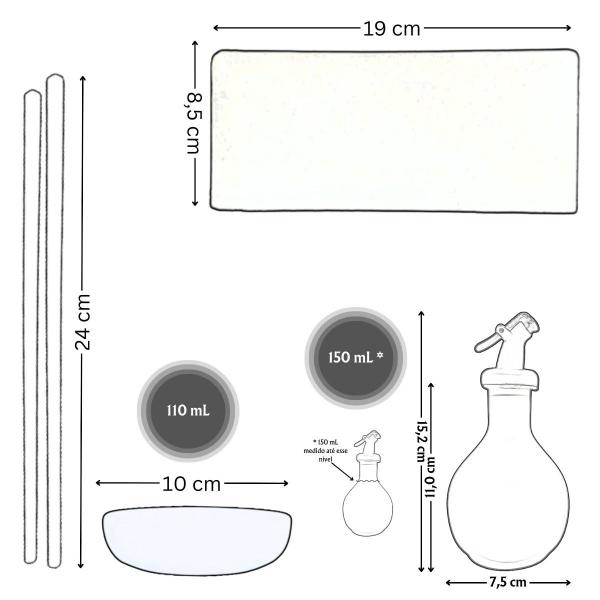 Imagem de Kit para Sushi em casa Completo Azul 4 pessoas porcelana