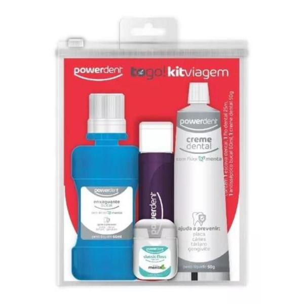 Imagem de Kit Para Viagem Travel Set Powedent Ultra Soft Preço Togo