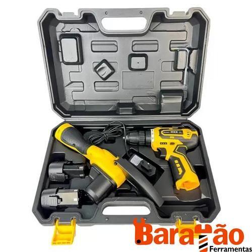 Imagem de Kit Parafusadeira & Mini Motosserra Bateria 25v 