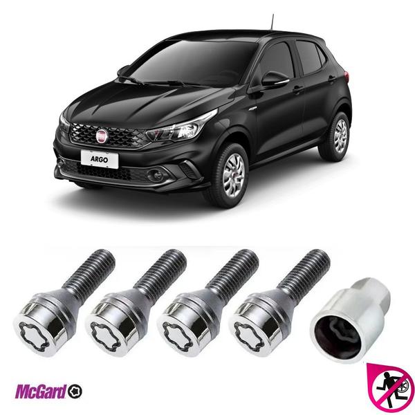 Imagem de Kit Parafuso Antifurto Roda Fiat Argo 2017 a 2023 Original