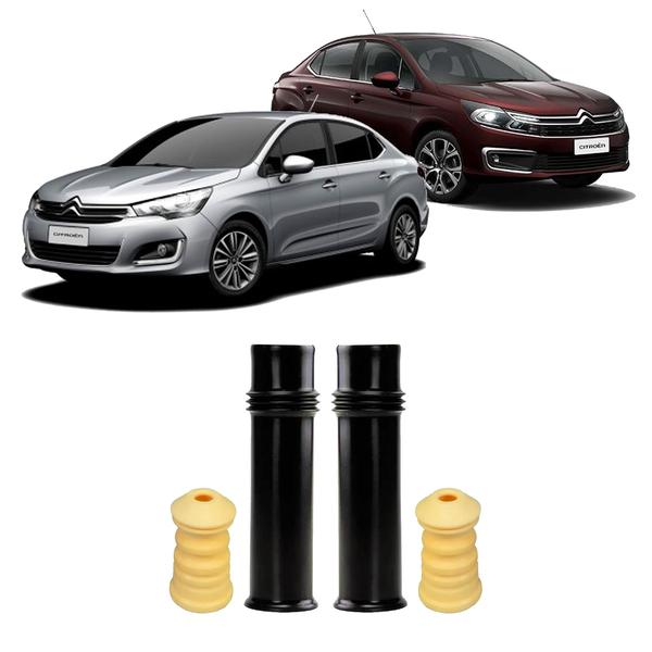 Imagem de Kit Parcial Guarda Pó Traseiro Citroen C4 Lounge 2012 a 2019