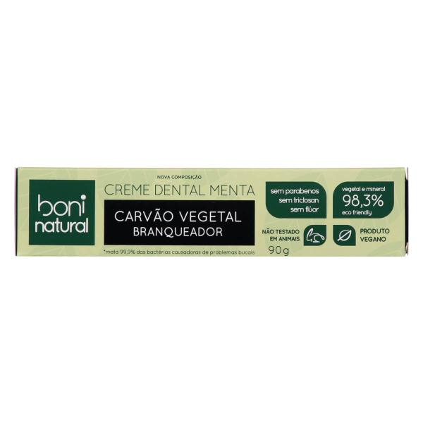 Imagem de kit Pasta Dente Boni Menta Melaleuca Carvao Hortela Curcuma