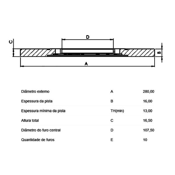 Imagem de Kit Pastilha Disco Freio Ford Transit 2.4 2009 a 2011 Traseiro Knorr Willtec