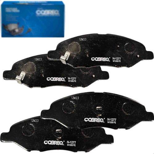 Imagem de Kit Pastilha Freio Dianteira Cobreq Nissan Livina Tiida 1.6 1.8 16v 2007 2008 2009 2010 2011 2012 2013 2014....