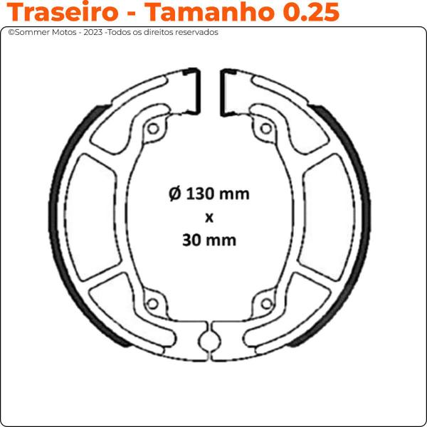 Imagem de Kit Pastilha + Lona Freio 0.25 Xl V Transalp 600 1987 a 1990 Valencia Brakes/Fabreck