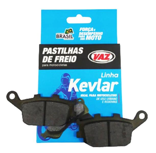 Imagem de Kit Pastilhas de Freio Cb 300 R Abs 2009-2015 Kevlar Vaz