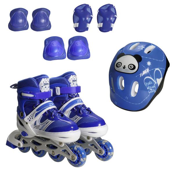 Imagem de Kit Patins Chassis Alm Azul Zippy Toys