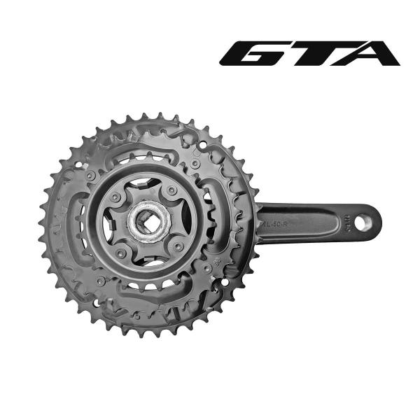 Kit Pe De Vela Triplo Bike Gta Alumínio 42/34/24 Pedivela Três Coroas Index 21v 3x8 3x9 + Movimento Central Ponta Quadrada 122.5mm Rolamento Imagem de Kit Pe De Vela Triplo Bike Gta Alumínio 42/34/24 Pedivela Três Coroas Index 21v 3x8 3x9 + Movimento Central Ponta Quadrada 122.5mm Rolamento