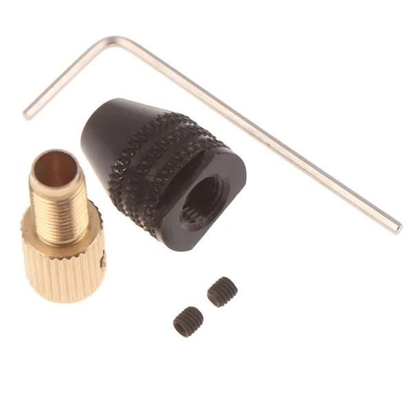 Imagem de Kit Peças Mini Mandril Acoplamento Para Motor Diy 5mm