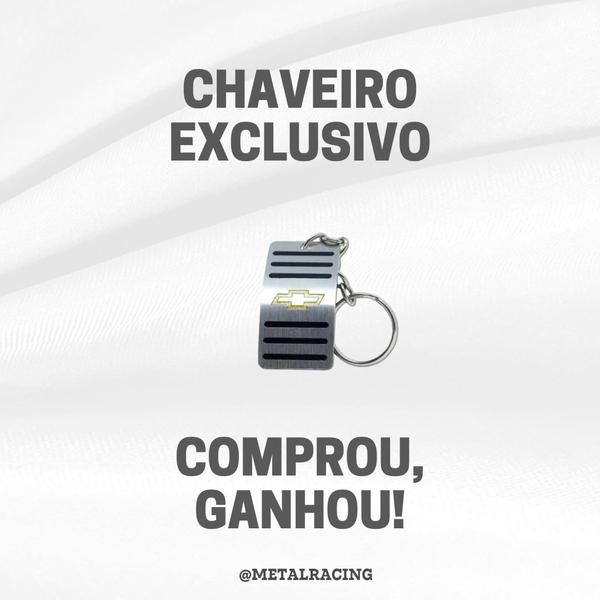 Imagem de KIT Pedaleira de Carro 100% AÇO INOX modelo do carro Chevrolet S10 1995 Acima  Envio Rápido Brasil